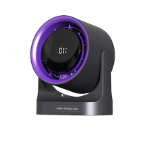 Electric Fan Desktop 2024 New Refrigeration Air Conditioner Silent Office Desktop Extra Long Battery Life Small Fan 2880