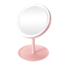 led mirror makeup mirror with light dormitory student makeup mirror portable small mirror ins charging mirror 1648