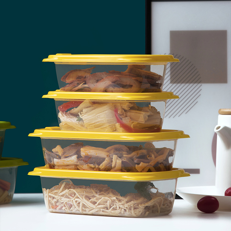 Tea flower Berg refreshing box food grade fridge containing special rectangular physical special plastic case frozen 3244-Taobao