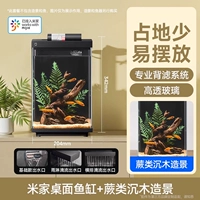 «Ландшафтный набор» аквариум + ландшафтный дизайн из затонувшего леса из папоротника (включая ландшафтный дизайн + донный песок)