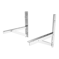 Thickened 304 stainless steel air conditioner outdoor unit bracket universal side mounting 1 5 2 3 P triangle hanging rack 2240