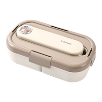 Fruit lunch box with tableware food-grade crisper complementary food box lunch box for office workers take-out fruit box 2018
