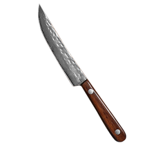 Fruit knife Damascus steel melon fruit knife special knife for cutting steaks deboning meat cutting knife outdoor knife 1789