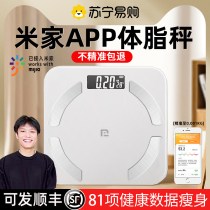 Body weight scale household precision charging small electronic scale dedicated for weight loss human body intelligent high-precision body fat scale