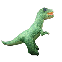 Oversize electric inflatable remote-controlled dinosaur Jurassic emulation barking dragon will go childrens boy toy 2077