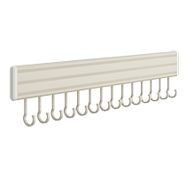 Bedroom Door Rear Hanger Hanger Hanger Free of perforated wall-mounted Hook Wall Bathroom Shelve with Divine Instrumental 1763