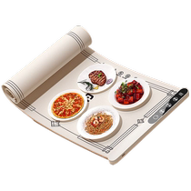 Warming cutting board household insulation board hot cutting board folding dining table heating board multifunctional meal table mat adjustable temperature 2880