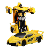 Gesture induction deformation remote control car childrens large charging racing car King Kong robot toy boy 2368