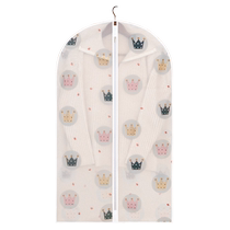 Clothes dust bag household hanging dust cover wardrobe down jacket cover coat storage suit hanging clothes bag 1615