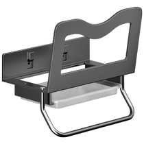 Pot lid rack no punching wall-mounted kitchen storage rack cutting board placer wall multi-functional chopping board rack 1835