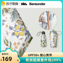 Jiaoxia 532 Official Flagship Store Fruity Capsule Umbrella Sun Umbrella Anti-UV Parasol Sunny Umbrella Sun Protection Umbrella