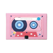 Teng Xuan Teachers Day Birthday Recordable Cassette Tape Voice Greeting Card DIY Audio Small Card Chinese Valentines Day 1563