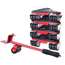 Moving heavy objects universal wheel moving furniture refrigerator base lift moving artifact bed mover shift carrying pulley 1615