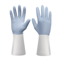 Dishwashing gloves for women kitchen housework cleaning waterproof nitrile rubber leather durable vegetables and clothes 900