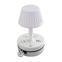 2024 new multifunctional table lamp bedroom bedside lamp beautiful night light sleep lamp with socket all-in-one 1766