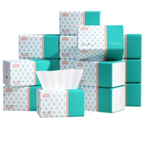 3663 Shucola Wettable removable paper facial tissue 5 layers 80 pumps per pack virgin wood pulp napkins toilet paper