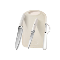 German kitchen knife and cutting board two-in-one kitchen household fruit peeling knife chefs special sushi knife womens knife 1648