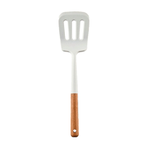 Silicone spatula non-stick special cooking spatula soup spoon leaking spatula household food grade high temperature resistant kitchen utensil set 733