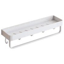Bathroom storage rack without punching bathroom sink white towel rack wall-mounted bathroom storage rack 1835