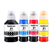 Suitable for Canon GI-81 ink G1820 G2820 G3820 G3821 G2860 G3860 TS3480 inkjet ink tank printing