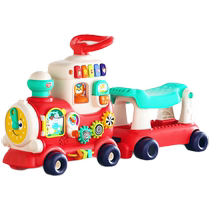 Wire Transfer Small Train School Walking Trolley Male And Female Baby Slip Bike Baby Boys birthday toy car 1549