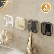 Hook-free fixed entry shoe cabinet powerful no-dent adhesive hook glue bearing hanging wardrobe clothes hanger toilet 1286
