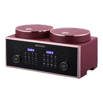 Self-operated SANSUI double-gallon rice cooker double-pot double-control integrated multi-function smart home for 2-6 people