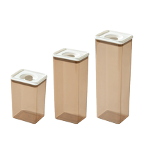 Sealed jar plastic insect-proof and moisture-proof sealed and light-proof tea jar miscellaneous grain food storage jar noodle storage box 2018