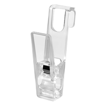 Japanese transparent plastic drying clip for balcony windproof quilt clothes socks clip underwear drying clip 1129