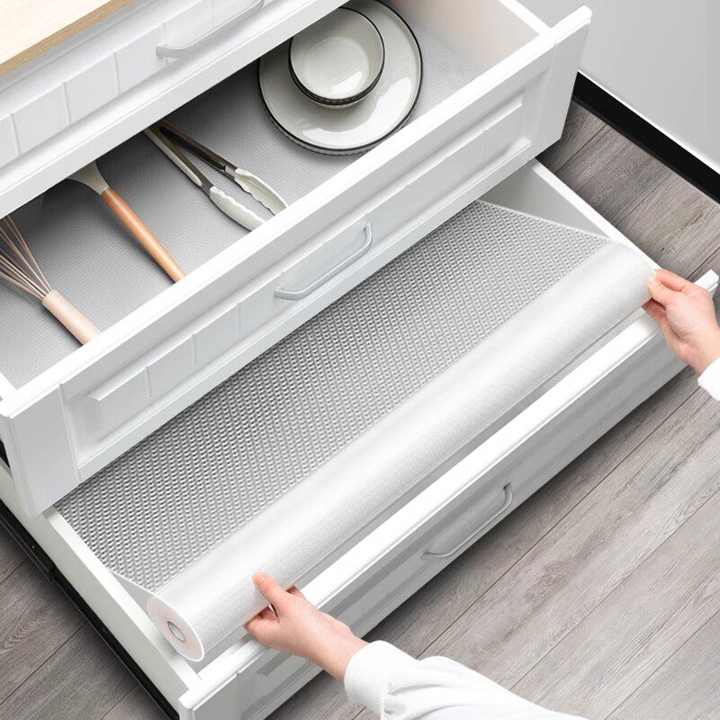 Drawer Pad Paper Cabinet Waterproof Anti-Damp Cushion Kitchen Wardrobe Shoe Cabinet Mildew table Japanese anti-oil sticker 1780-Taobao