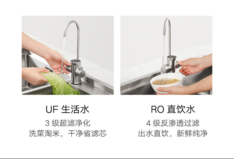 小米 800G厨下式RO反渗透纯水机 图10
