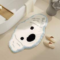 Marzis Dog Bedroom Bedside Girl Carpet Bathroom Water Suction Non-slip Absorbent Feet Ground Mat tufting2592