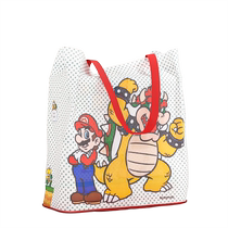 NS Nintendo Switch Super Mario Official Secret shopping bag Foldable Shrink Contained Horsepower Eu Limited Gift Packaging Handbag single épaule portable Canvas Memorial 381