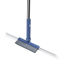 Bathroom special floor brush sweeping water floor brush bathroom toilet floor crevice brush long handle floor scrubber Huanghe 1117