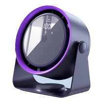 Small fan desktop electric fan 2024 new cooling air conditioner silent office table super long battery life Q2971