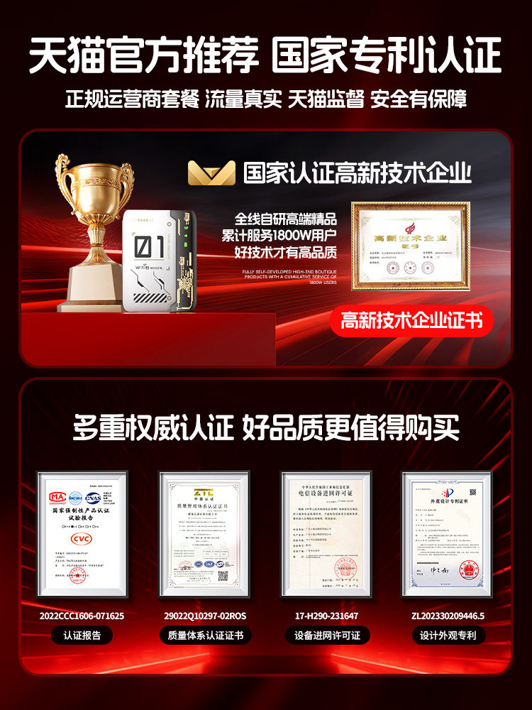 [Free Shipping with Sf Express] Portable Wifi Mobile Wireless Network Wifi Unlimited Data Speed Nationwide Smart Internet Portable Home Broadband Dormitory Rental Car Router Official 2504