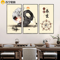 Suning Easy Purchase New Chinese Health Care Modern Brief Xuan Guan Guan Decoration Peinture Living Room Sofa Background Wall Hanging Painting 2129