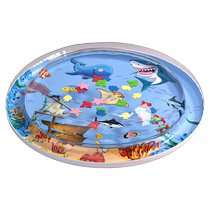 Pat the water mat inflatable baby crawling baby learning to crawl artifact 0-1 years old summer play water 8 toys 6 months 3217