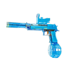 Fire Light Ice Rat Electric Burst Water Gun Large Capacity Childrens Toy Spray Water Gun Automatic Return High Pressure 2077