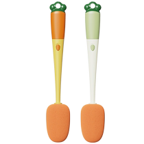 Cup washing artifact three-in-one household multifunctional cup brush cup lid water cup thermos cup brush cleaning sponge brush 2920