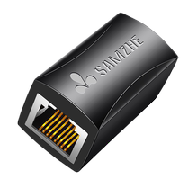 Shanze network cable extension connector tap straight through head rj45 crystal head Gigabit network adapter 1068