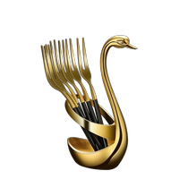 月饼叉子高颜值吃水果蛋糕甜品叉套装家用高端轻奢高级感欧式2085