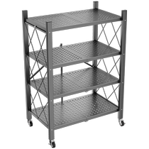 Shelf storage rack multi-layer floor-standing storage express home warehouse storage removable balcony iron shelf 1759