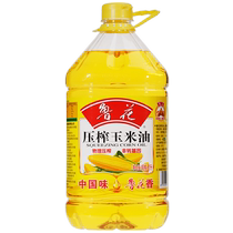 鲁花压榨玉米油5L*8桶家用商用整箱量贩大桶食用油压榨纯正粮油