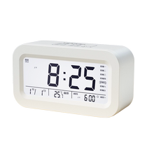Electronic alarm clock multifunctional luminous digital small alarm clock student-specific wake-up artifact smart electronic clock 2298