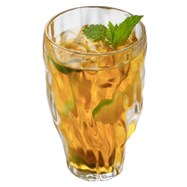 Glass water cup ins style high value tree root glass cup coffee cup household drinking cup milk cup 2407