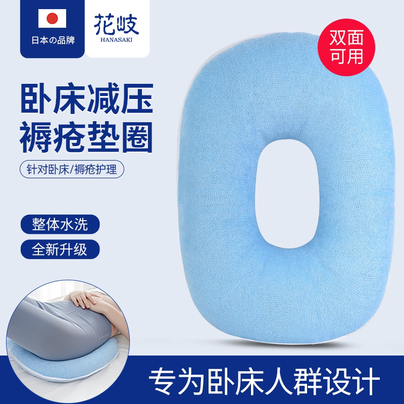 Anti-Bedsore Cushion for Paralyzed Patients, Specialized Anti-Bedsore Air Cushion, Pressure Sore Cushion for Nursing Bedridden Elderly, Long-Term Lying Aid 2400