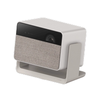 Polar MiRS 10 Mini Eye Care Three Color Laser Tripod Head Projector Home 1080P Ultra High Clear High Brightness Throw Wall Living-room Bedroom Home Small Portable Projector Eye Care (678)