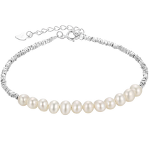 China Jewelery Shatter Silver Pearl Bracelet Women S925 Silver Accessories Light Extravagant and Exquisite Hands to Send Girlfriend Gifts -937