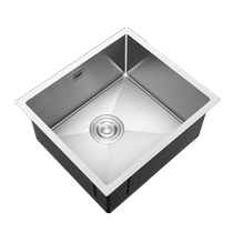 SEREN HOME Small Single Sink Stainless Steel Vegetable Basin Pantry Bar Balcony Small Size (1346)